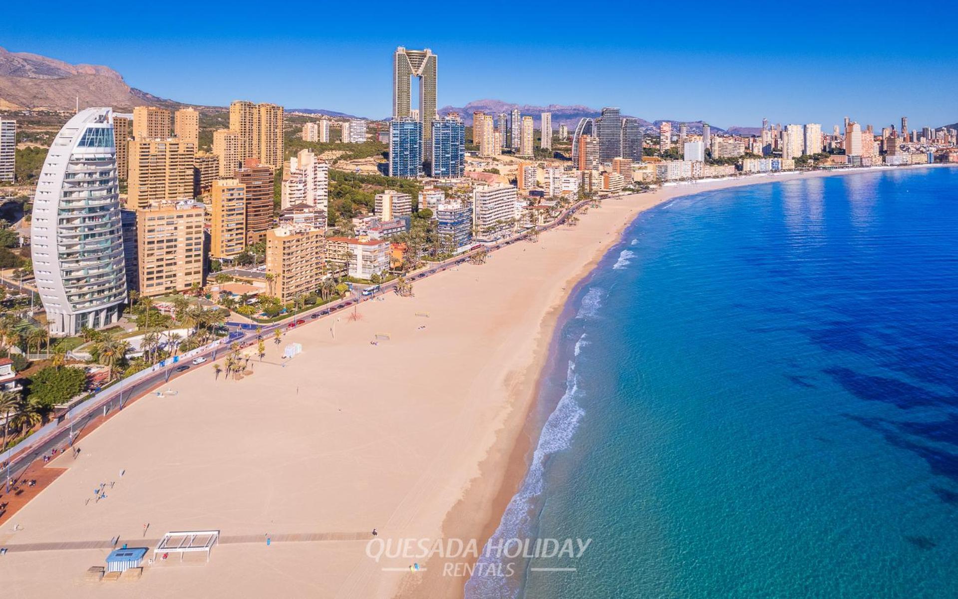100Mts To Beach, Luxury Apartment Benidorm Encanto ภายนอก รูปภาพ