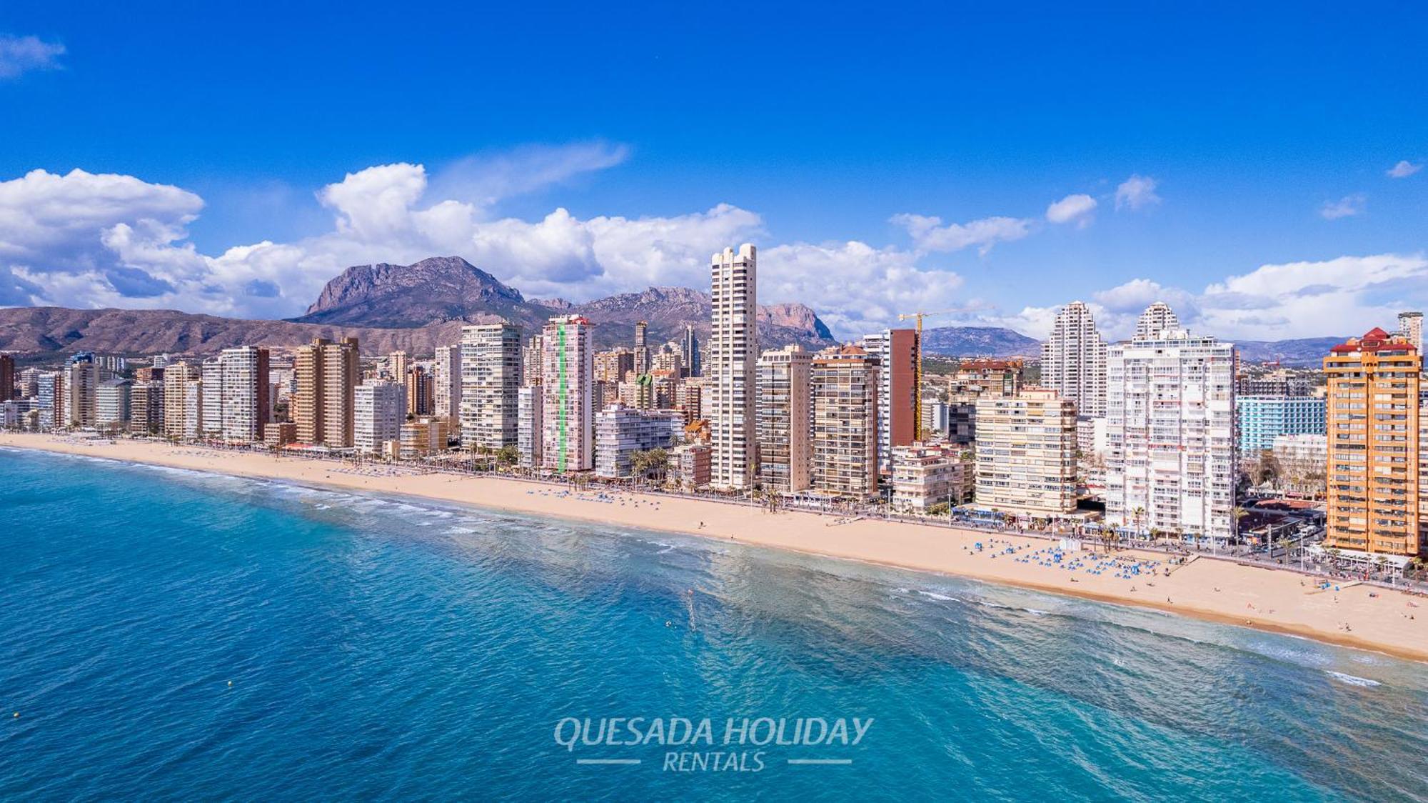 100Mts To Beach, Luxury Apartment Benidorm Encanto ภายนอก รูปภาพ