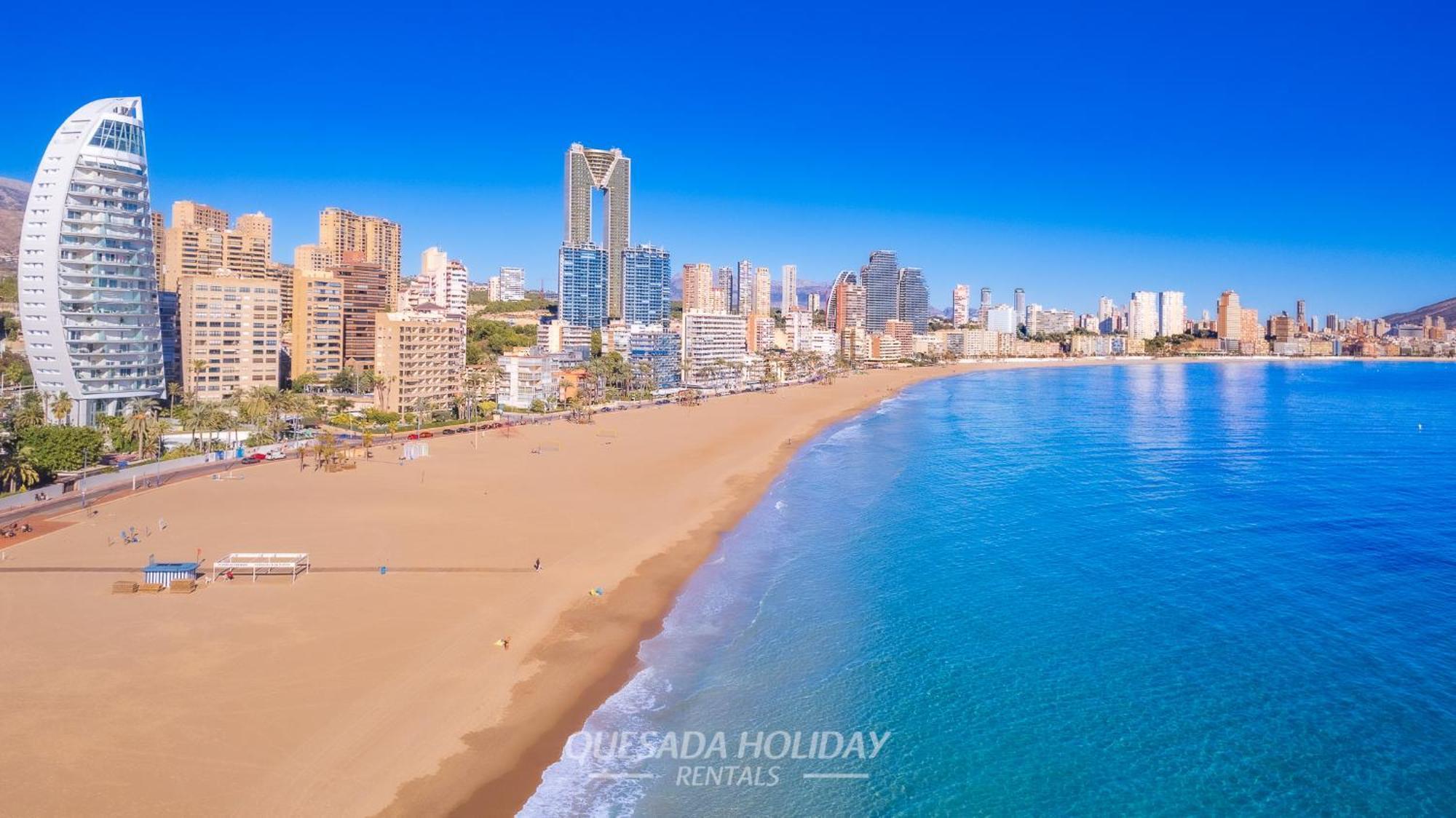 100Mts To Beach, Luxury Apartment Benidorm Encanto ภายนอก รูปภาพ