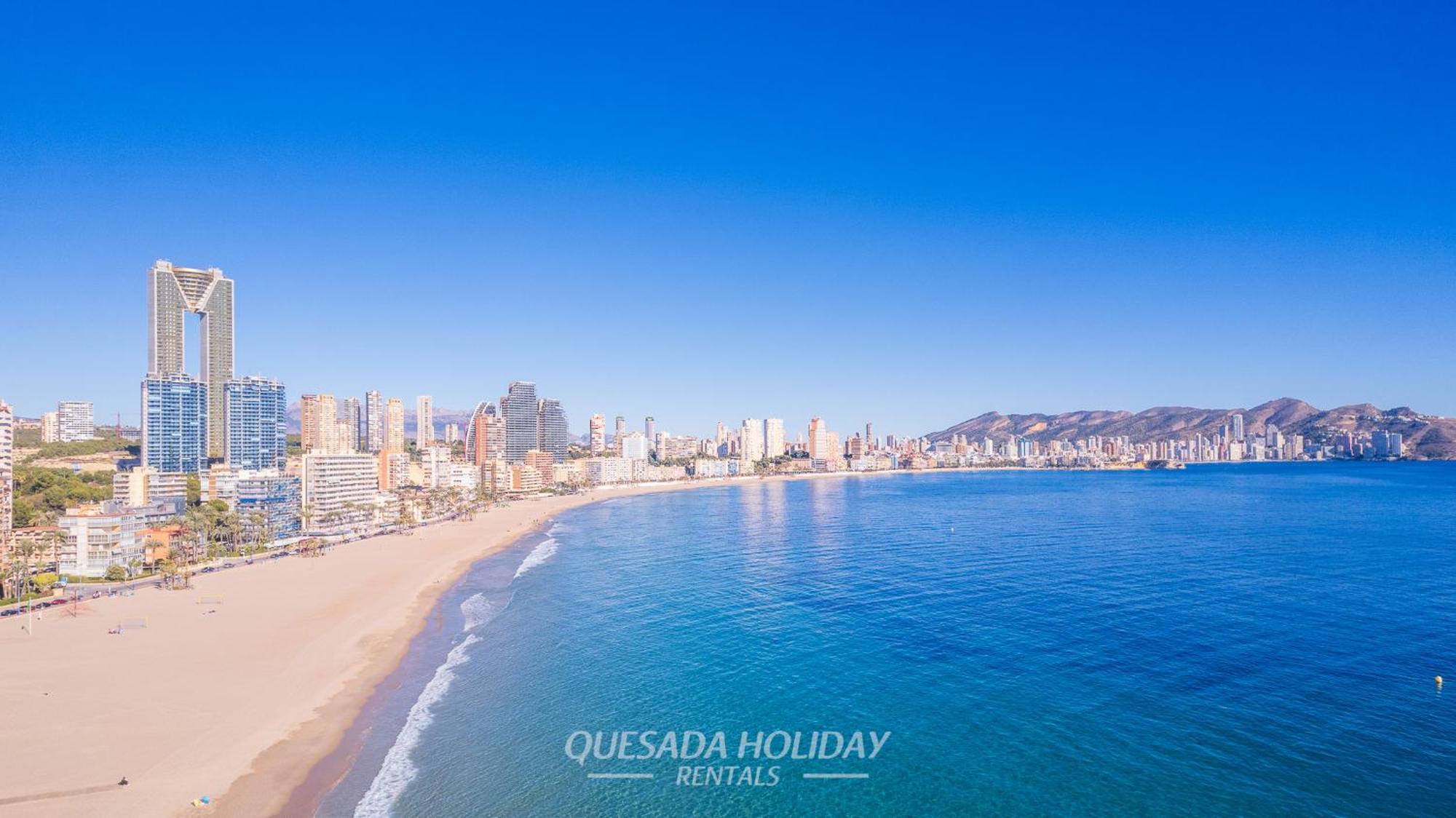 100Mts To Beach, Luxury Apartment Benidorm Encanto ภายนอก รูปภาพ